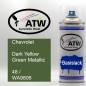 Preview: Chevrolet, Dark Yellow Green Metallic, 48 / WA9806: 400ml Sprühdose, von ATW Autoteile West.